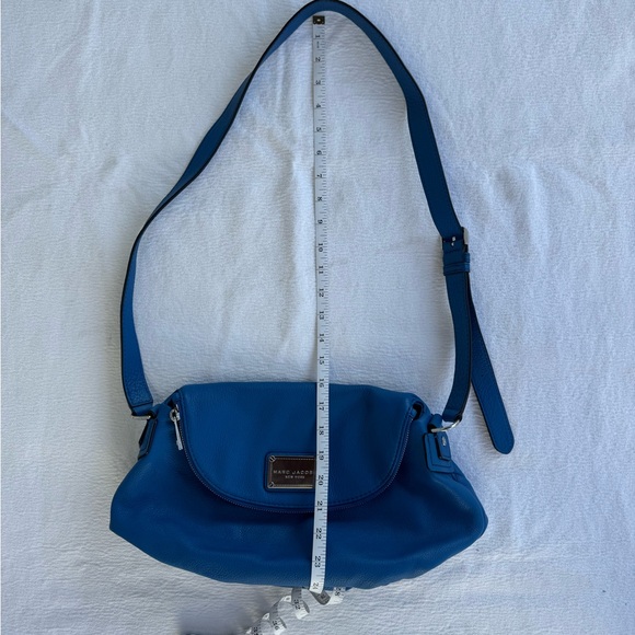 EUC Marc Jacobs Blue Leather Shoulder Bag - Picture 3 of 7